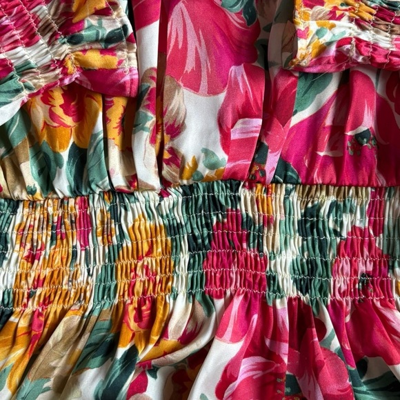 Zara Multicolor Floral Top - Picture 3 of 3